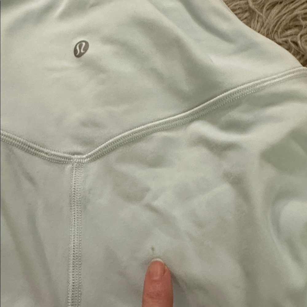 Light Blue High-Waisted Leggings - Picture 5 of 6
